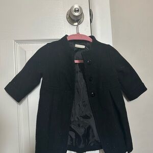 Classic Black Kids Coat